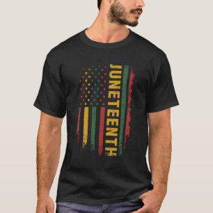 T-shirt Drapeau Américain Couleurs panafricaines Pour Célé