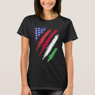 T-shirt Drapeau américain cultivé en Hongrie USA Patriot H