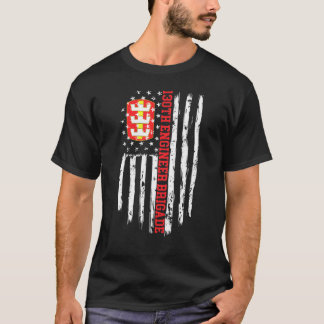 T-shirt Drapeau américain de la 130e brigade du génie