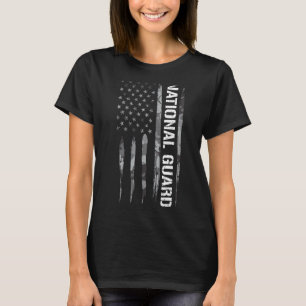 T-shirt Drapeau américain de la Garde nationale militaire