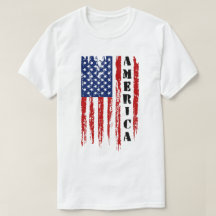 Drapeau américain déchiré