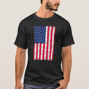 T-shirt Drapeau américain déçu Amérique patriotique US 4e