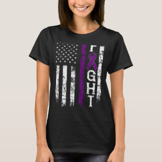 T-shirt Drapeau américain démence Warria