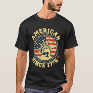 T-shirt Drapeau américain depuis 1776 4 juillet 2023