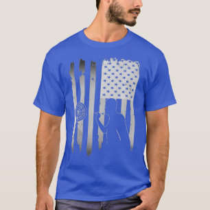 T-shirt Drapeau américain Drapeau américain 4 juillet Dart
