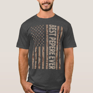 T-shirt Drapeau américain Drapeau américain Amusant Grand