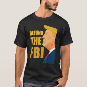 T-shirt Drapeau américain du FBI Anti FBI Corruption