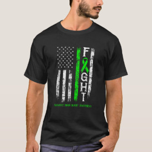 T-shirt Drapeau américain du guerrier traumatique blessé a