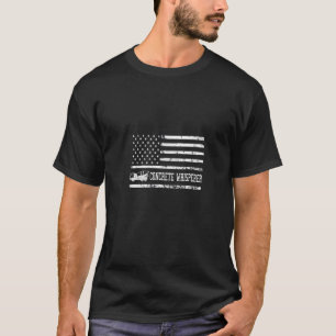 T-shirt Drapeau américain en béton Whisperer Patriotic Us