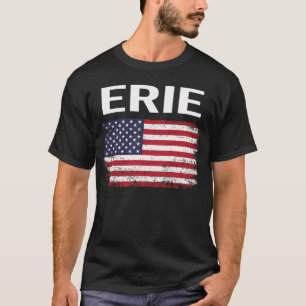 T-shirt Drapeau américain Erie