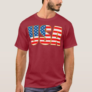 T-shirt Drapeau américain États-Unis