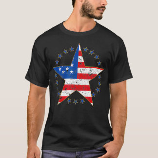 T-shirt Drapeau américain États-Unis d'Amérique _13