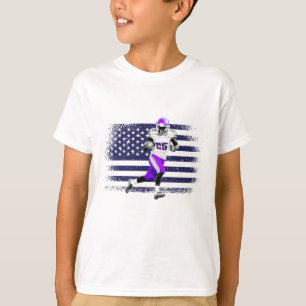 T-shirt Drapeau américain Fan Jersey Shirt USA