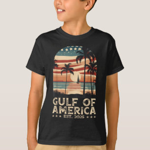 T-shirt Drapeau Américain G 2025 Du Golfe Des Etats-Unis E