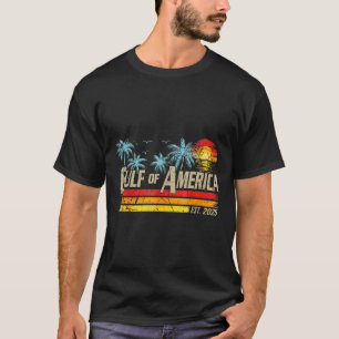 T-shirt Drapeau Américain G 2025 Du Golfe Des Etats-Unis E