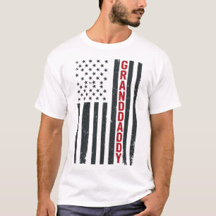 T-shirt Drapeau américain Granddaddy Design patriotique vi