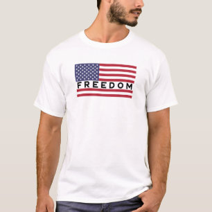 T-shirt Drapeau américain, Liberté patriotique, Design amé