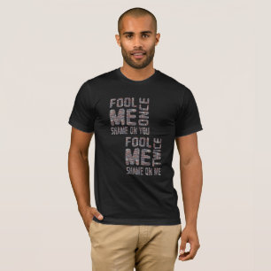 T-shirt Drapeau américain noir et blanc Vintage rétro