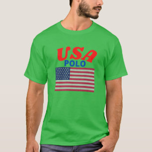 T-shirt Drapeau américain original Polo Fan Club Collectio