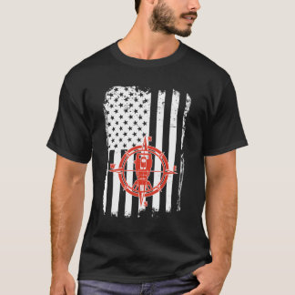 T-shirt Drapeau américain patriotique