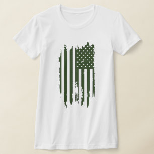 T-shirt Drapeau américain Patriotique American Pride Tee,