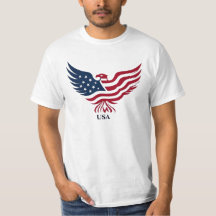 Drapeau américain Patriotique Eagles USA 4 juillet