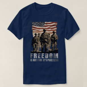 T-shirt Drapeau américain patriotique La liberté n'est pas