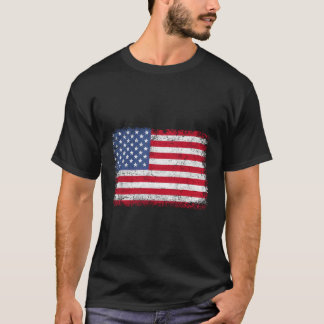 T-shirt Drapeau Américain Patriotique Pour Nous