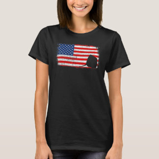 T-shirt Drapeau américain patriotique Stingray Vintage
