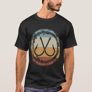 T-shirt Drapeau Américain Pêche Pêcheur Papa Retraité Gran