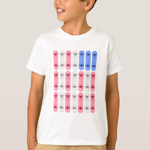 T-shirt Drapeau Américain pour enfants Skateboard