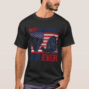 T-shirt Drapeau américain pour père de famille