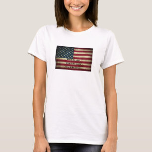 T-shirt Drapeau américain - Signification des couleurs