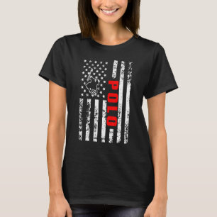 T-shirt Drapeau américain Sports Patriotique Polo