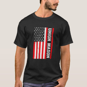 T-shirt Drapeau américain Union Mason