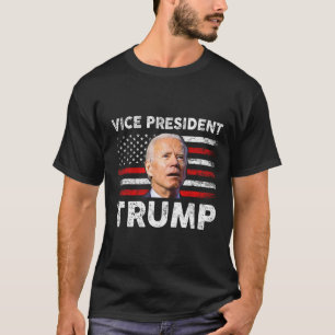 T-shirt Drapeau américain Vice President Trump Biden Élect