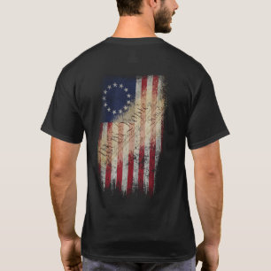 T-shirt Drapeau américain vintage de Betsy Ross