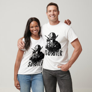 T-Shirt - Drapeau américain Vintage Graphisme