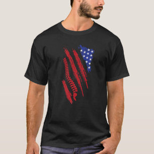 T-shirt Drapeau américain Whisperer Chiro Squad American C