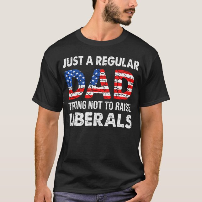 T-shirt Drapeau Amérique (Devant)