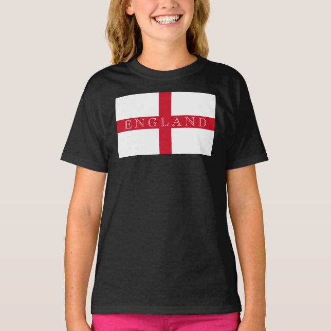T-shirt Drapeau anglais Angleterre gccnt (Devant)