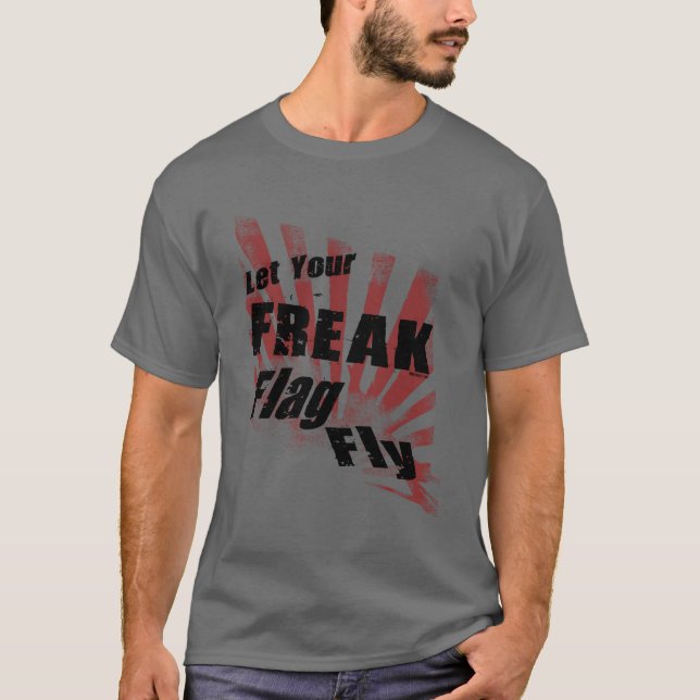 T-shirt Drapeau anormal (Devant)