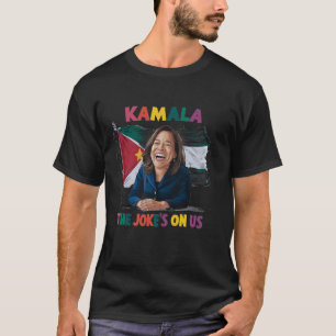 T-shirt Drapeau Anti Kamala Harris Palestine