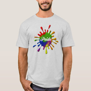 T-shirt Drapeau arc-en-ciel gay pride