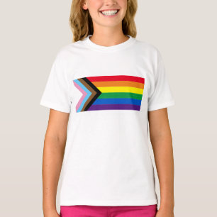 T-shirt Drapeau arc-en-ciel inclusif LGBTQ gai diversité