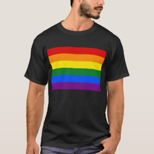 T-shirt Drapeau arc-en-ciel LGBT