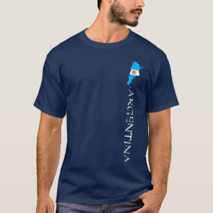 T-shirt Drapeau Argentine Drapeau Argentine CARTE