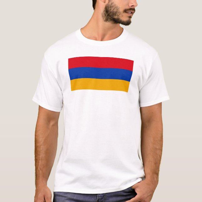 T-shirt Drapeau Arménie (Devant)