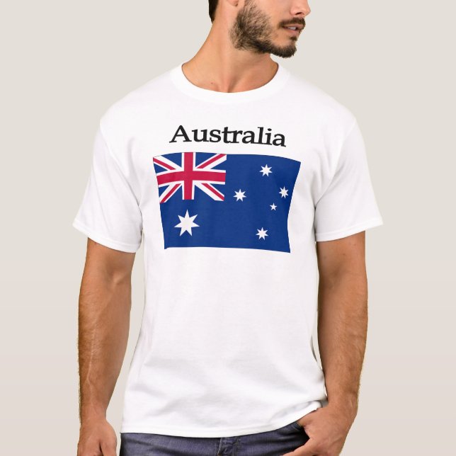 T-shirt Drapeau australien (Devant)