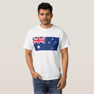 T-shirt Drapeau australien, vintage